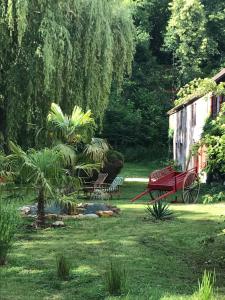 Zahrada ubytování Art House Domaine de l'Ocrerie