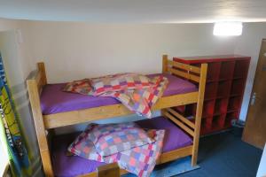 Katil atau katil-katil dalam bilik di SnowBunnys BackPackers Hostel