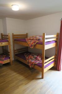 Katil atau katil-katil dalam bilik di SnowBunnys BackPackers Hostel
