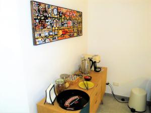 Príslušenstvo na prípravu kávy alebo čaju v ubytovaní Be Central Rooms