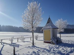 Obiekt Ferienwohnung Szöky zimą