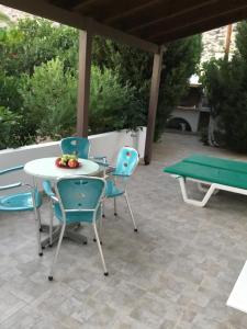 Patio alebo iná vonkajšia časť ubytovania VILLA EIRINI