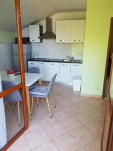 Kuchyň nebo kuchyňský kout v ubytování Apartment Danica