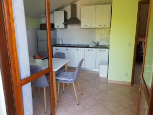 Kuchyň nebo kuchyňský kout v ubytování Apartment Danica