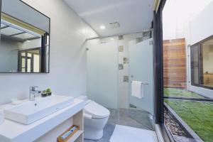 Koupelna v ubytování Hotel Z