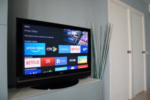 TV a/nebo společenská místnost v ubytování Apartamento Los Naranjos