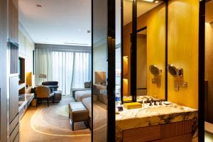 Posezení v ubytování Hyatt Regency Tianjin East
