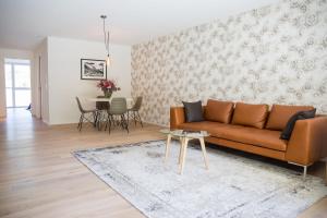 Posezení v ubytování Gubelhof Suites