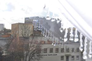 Nespecifikovaný výhled na destinaci Białystok nebo výhled na město při pohledu z apartmánu