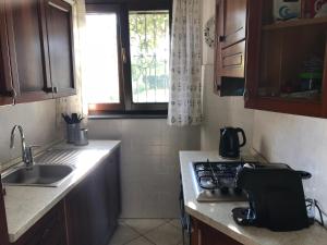 Кухня або міні-кухня у John Sea Suites