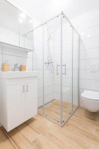 Koupelna v ubytování Apartment La Bodega + 11 fotografií