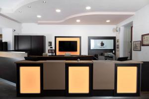 TV in/ali zabaviščno središče v nastanitvi Hotel Plattenwirt