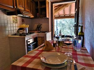 Kuchyňa alebo kuchynka v ubytovaní Agriturismo Palazzo Conti - B