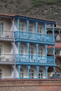 Balkón nebo terasa v ubytování Hotel Khokhobi Old Tbilisi