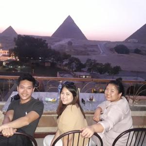 Gostje med bivanjem v nastanitvi Pyramids View Inn