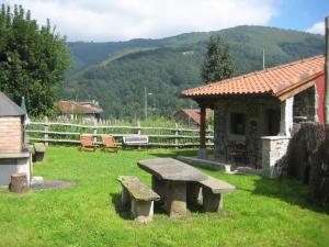 A general mountain view or a mountain view taken from the country house