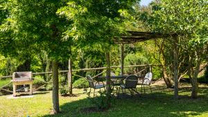 A garden outside La Casa del Contadino