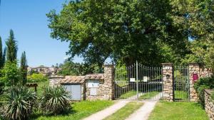 A garden outside La Casa del Contadino