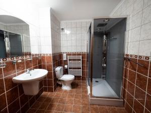 Kúpeľňa v ubytovaní Penzion Almada