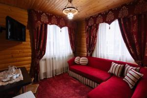 TV a/nebo společenská místnost v ubytování Hotel Marilen