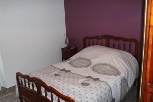 Кровать или кровати в номере Gîte de Closeure