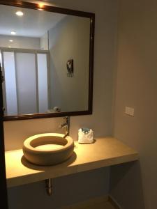Koupelna v ubytování Hotel Boutique Boca - Veracruz