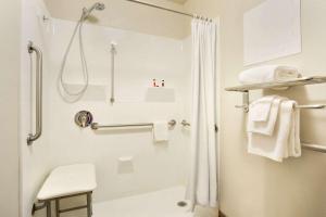 Bilik mandi di Travelodge by Wyndham Winslow