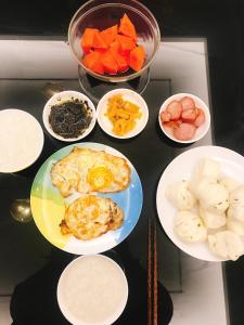 旅馆内部或周边提供的食物
