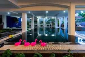 Bazén v ubytování P5 Angkor Residence nebo v jeho okolí