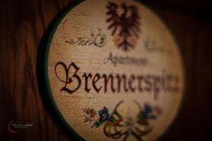 a close up of a frisbee with writing on it at Haus Madeleine in Neustift im Stubaital