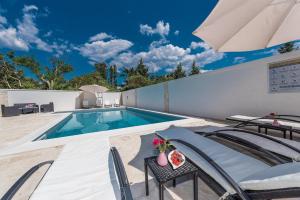 Bazén v ubytování Villa Star 4 luxury apartment with a pool nebo v jeho okolí