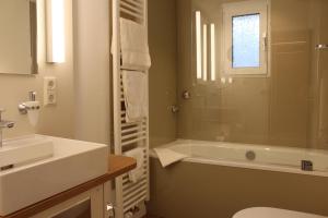 Koupelna v ubytování Stüttgens Hotel