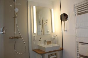 Koupelna v ubytování Stüttgens Hotel