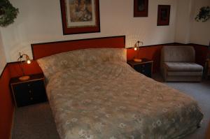 Postel nebo postele na pokoji v ubytování Wieting´s Hotel