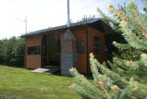Ogród w obiekcie Agrodomki Okej -Dom Koko