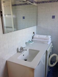 A bathroom at Villaggio Margherita