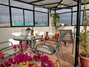 Balkón nebo terasa v ubytování Hotel Rincon Aleman