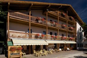 Balkón alebo terasa v ubytovaní Albergo Bellaria