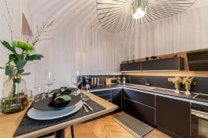 A kitchen or kitchenette at Passau42
