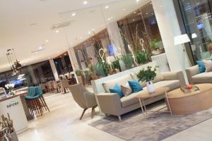 Posezení v ubytování Hotel Seven