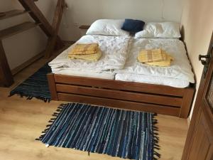 Postel nebo postele na pokoji v ubytování Chalupa Continental