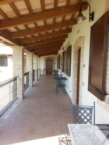 Balkón nebo terasa v ubytování Residence Colle Veroni