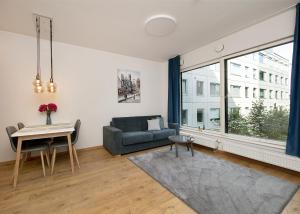 Χώρος καθιστικού στο Foorum City Centre Apartment