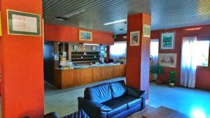 Kuchyň nebo kuchyňský kout v ubytování Hotel Holidays