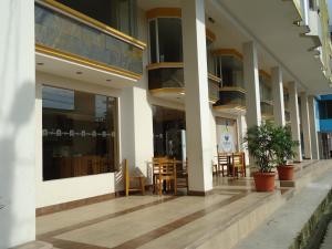 Balkón nebo terasa v ubytování Hotel Somagg