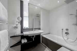 Koupelna v ubytování Hotel Garni Pirchhütt