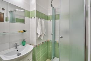 Koupelna v ubytování Apartment U Medvídka + 11 fotografií