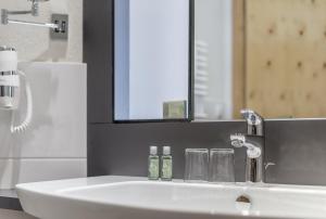 Koupelna v ubytování Hotel Garni Pirchhütt