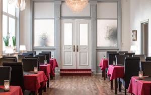 Hotel Phønix Hjørring 레스토랑 또는 맛집