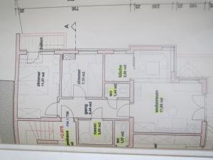 Plan piętra w obiekcie Ascherhof